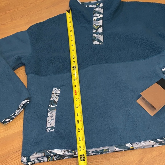NWT The North Face Liberty Quarter Snap Pullover - Blue - Picture 2 of 11